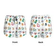 thumbnail image 5 of Lsque Hello Summer Cat Printed Women's Running Shorts with Liner Pockets,Elastic Quick Dry Workout Athletic Gym Yoga Shorts,Womens High Waist Shorts-X-Large, 5 of 9