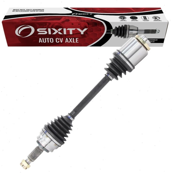 Sixity Front Right CV Axle compatible with Dodge Caliber 2.0L L4 2007-2011 - Passenger Side Complete Axle Shaft Assembly