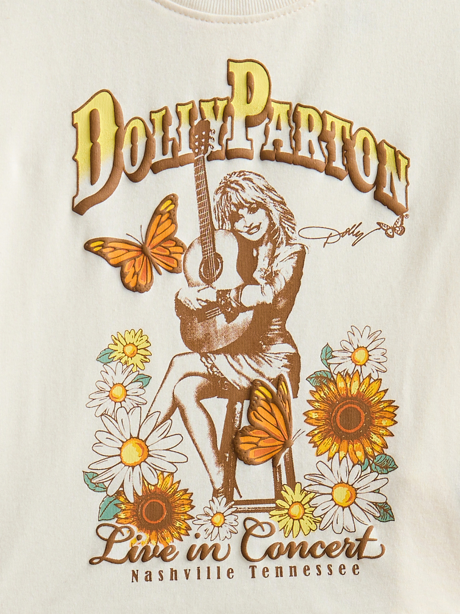 Dolly Parton Baby Girls Graphic Tee and Bike Shorts Set, 2-Piece, Sizes 0/3M-6/9M