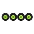 thumbnail image 1 of Pneus de Camion de Course Courte, Pneus de Camion de Course Courte RC 12mm 14mm 17mm Hex pour 1/10 Vert, 1 of 8