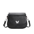 thumbnail image 1 of Bolsa de hombro de cuero con mariposa para mujer, Bolsa de mano con hebilla magnética y solapa a la moda Tmvgtek Para Estrenar, 1 of 4