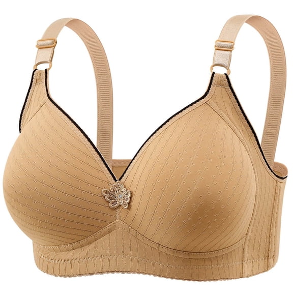 RMGVDSD Bras for Women Breathable Full Coverage Bra Support Brassieres Comfort All Day Wireless T Shirt Bra Seamless Large Size Bralettes Stylish Tshirt Bras