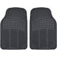 thumbnail image 1 of Alfombrillas para coches, camiones y SUV, juego de 3 alfombrillas para todo tipo de clima con diseño de ajuste universal, alfombrillas de coche duraderas con ranuras de captura, 1 of 4