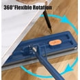 thumbnail image 6 of New Saker Plus Mop,360° Rotating Mop Head,Wet and Dry Self Wringing Saker Plus Flat Mop,Adjustable Handle with 4 Reusable Microfiber Pads for Tile,Hardwood,Windows, 6 of 7