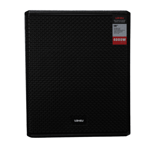 Subwoofer Vamav LX118S 2000w 18" DSP HPF LPF Delay