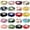 Boho style, variant on 20 PACK Boho Headbands for Women Non Slip Fashion Headbands Floral Headbands Elastic Hair Bands Criss Twisted Head Wrap Beach Accessories for Women