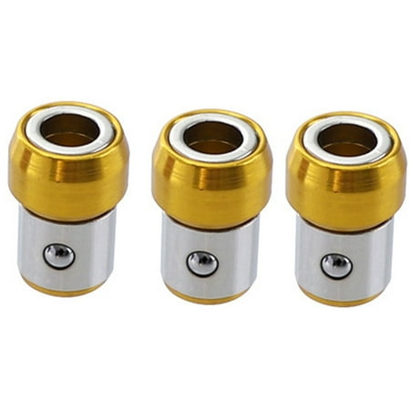 

KKCXFJX Tools 3PCS Universal 21mm Removable Magnetizer Ring Magnetic Steel Screwdriver Bit Gifts