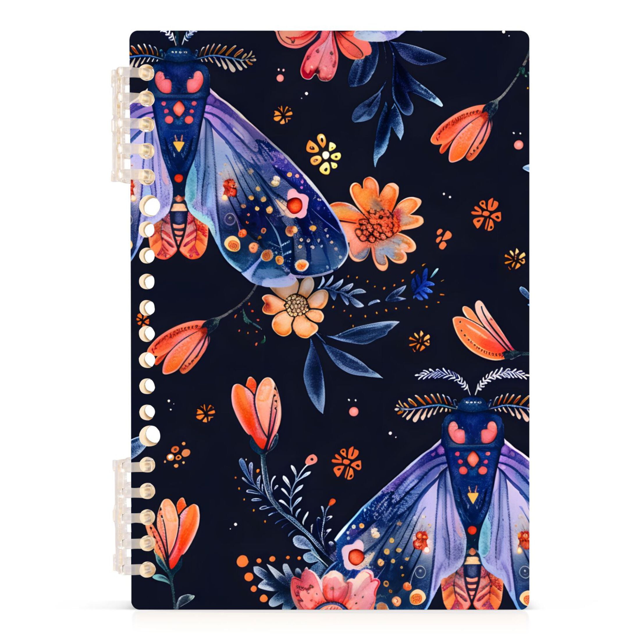 Cute Spiral Notebook Journal For Women, 200 Pages Lined - View #8