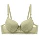 thumbnail image 1 of Karight Womens Wireless Push up Bras Full Coverage Plunge Lace Bralettes Adjustable Strap Breathable Comfortable Everyday Bra, 1 of 8