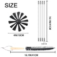 thumbnail image 4 of MYG 25PCS Chimney Cleaning Kit Chimney Brush Cleaning Tools Duct Vent Cleaning Kit, 4 of 10