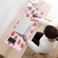 thumbnail image 3 of Stunning Large Gaming Mouse Pad with Chic Summer Fruits & Strawberry Leaves Print - Non-Slip, Mousemat Waterproof - 31.5x11.8 inch, 3 of 7