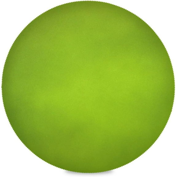 Green Solid Color, Elastic Fitted Edged Round Tablecloth Fade resistant Anti-Shrink Table Cloth Washable Table Cover for Indoor or Outdoor and anywhere you wanna use it 48"X 48"