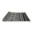 thumbnail image 2 of Ahgly Company Indoor Square Abstract Gray Modern Area Rugs, 7' Square, 2 of 4
