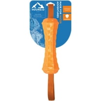Hound2O Dog Toys | Floating Tug of War Tug Stick, Orange | Durable Outdoor Toy for Dogs