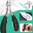 thumbnail image 3 of INF Pedicure kit with 6 foot care tools Black, 3 of 5