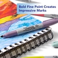 thumbnail image 6 of Sharpie Permanent Markers, Bold Horizons Collection, Sorbet Skies Colored Markers Assortment, Fine Tip Markers, 12 Count - Art Supplies, Quick Drying, Fade Resistant, Teacher Supplies, 6 of 7