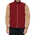 thumbnail image 2 of Chaleco Tommy Hilfiger de forro polar para hombre, color rojo, talla S, 2 of 4