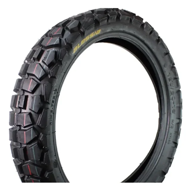 Llanta con cámara 120/80-18 TT 4PR Doble P. DM150 DM200 DM250