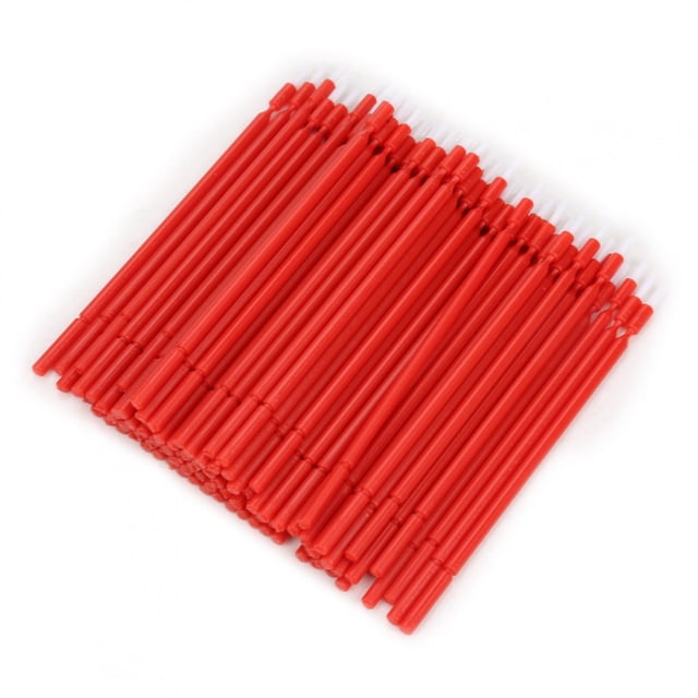 Cepillo aplicador dental, 100 piezas, cepillos dentales desechables, aplicadores dentales desechables, cepillos dentales desechables, acabado de lujo