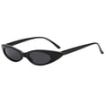 thumbnail image 1 of Gafas de sol HUOGUO Retro Vintage Clout Cat Rapper Ovaladas Unisex, 1 of 1