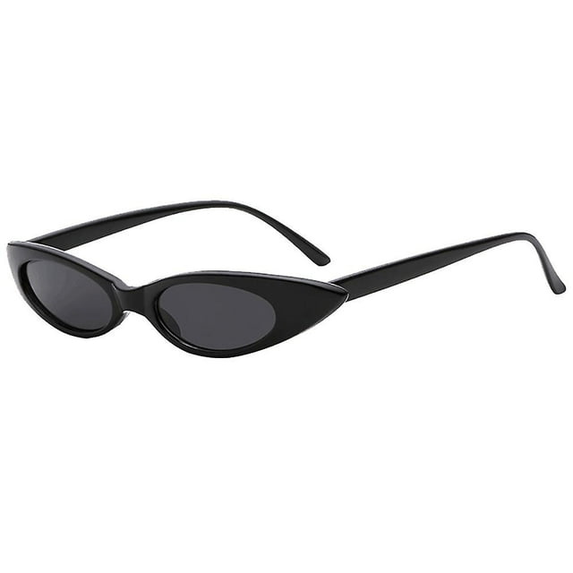 Gafas de sol HUOGUO Retro Vintage Clout Cat Rapper Ovaladas Unisex