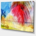 thumbnail image 3 of Design Art - Aquarelle Feuille de Palmier Rétro, 3 of 4