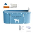 thumbnail image 2 of Tina de Baño Sunnimix Bañera de Inmersión plegable para Baño Pequeño, 2 of 8