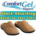 thumbnail image 2 of Gel de confort Antifatiga Indoor Outdoors Slippers Comfort Gel Soles Alivia la presión Pies Piernas Espalda Unisex Adultos - X-Large TVTD comfortgelslippersxl, 2 of 2