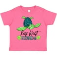 thumbnail image 3 of Inktastic Key West, Florida Happy Sea Turtle Boys or Girls Toddler T-Shirt, 3 of 5