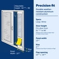 thumbnail image 4 of PetSafe Sliding Glass Pet Door, 1 Piece, Large - Up to 96 inches, 4 of 9