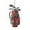 Red, variant on Golf Bag Christmas Ornament 2025, Golf Bag 2D Flat Acrylic Ornaments, Personalized Gift for Golfers, Christmas Tree Decor, Xmas Birthday Gifts for Golfers
