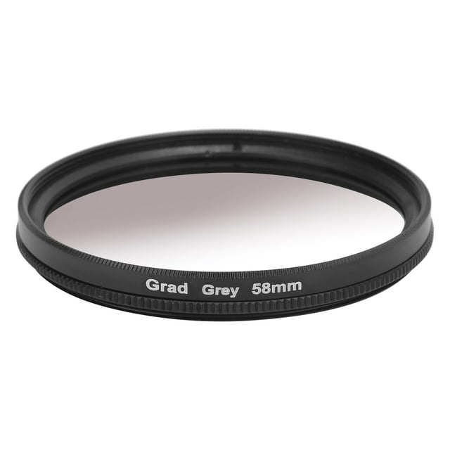 Gradient Filter, Anti Fouling Portable Waterproof Oilproof 58mm Lens Filter Anti Scratch For Cameras Gradient Red,Gradient Green,Gradient Grey,Gradient Yellow,Gradient