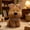 Brown, variant on Adorable White West Highland Dog Stuffed Animal With a Scarf,25cm Soft Cotton Plush Sitting Pose Dog-Shaped Toy With Interactive Funs, Cute Birthday Gifts for Kids Adults