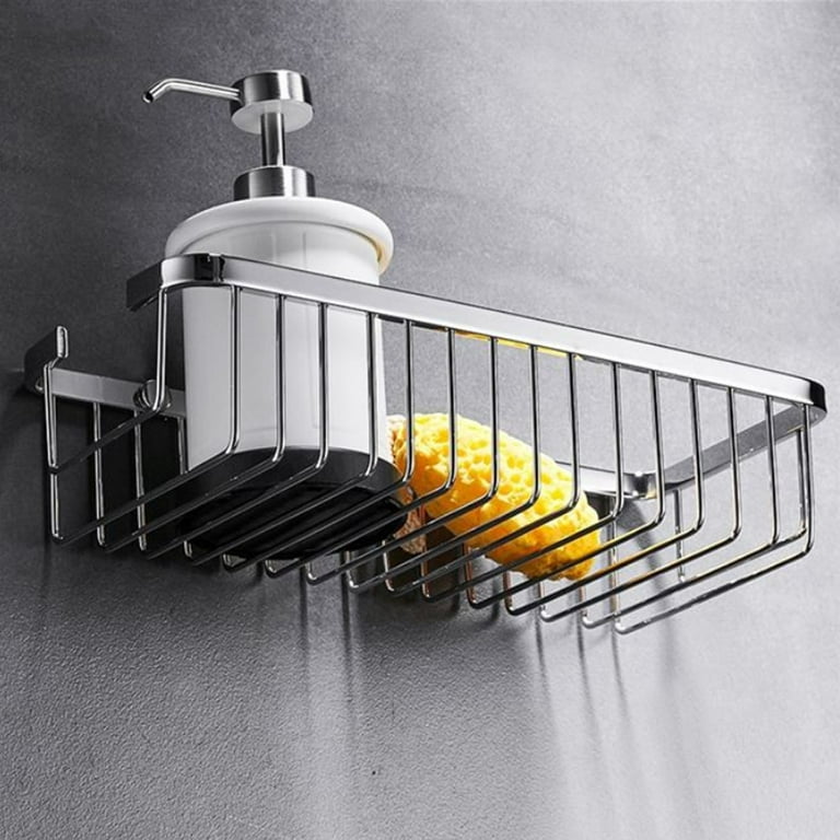  Shower Shampoo Holder Wall Mounted Stainless Steel