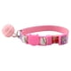 thumbnail image 5 of Collar ajustable para perros y gatos, bonito color rosa, talla S, con lazo floral para mascotas, 5 of 8