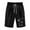 Black, variant on BUIgtTklOP Shorts for Women Plus Size Clearance,Women's Summer Printed Five Points Large Size Cotton Linen Pants Casual Pants Shorts