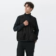 thumbnail image 4 of Youthup Men's Multi-Pocket Fleece Vest with Gear Loops - Zip Front V-Neck Sleeveless Jacket for All-Season Outdoor Activities, 4 of 10