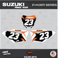 thumbnail image 3 of Kalair GFX Graphics Kit for Suzuki RMZ450 (2008-2017) Evader Series, 3 of 5
