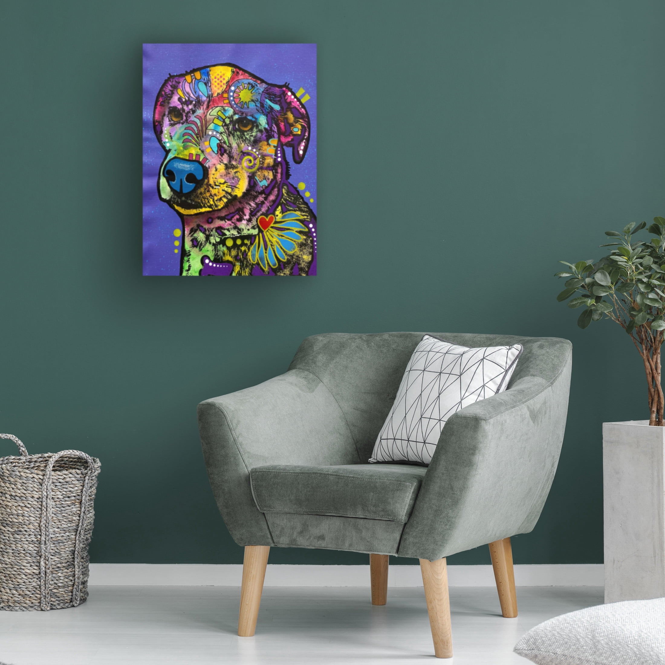 Canvas Wall Art - Dean Russo 'And I Would Heckin Do It Again No Ragrats' Wall Art for Living Room, Bedroom, or Office Décor by Trademark Fine Art - 35 x 47 Inches