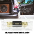 thumbnail image 2 of Unique Bargains 1 Set Car Audio 0 4 8 Gauge Inline ANL Fuse Holder Transparent Fuse Block with 2pcs 500A Fuse, 2 of 7