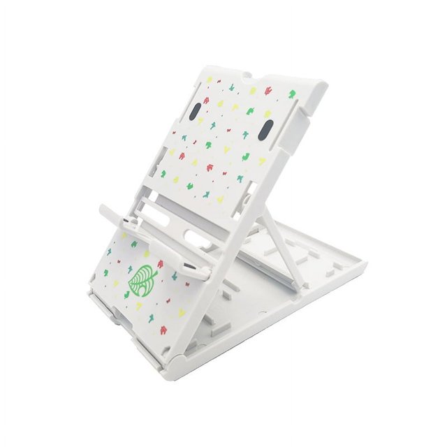 Support pour Nintendo Switch, Switch Lite, Switch OLED, Steam Deck, Support Réglable en Angle, Support Pliable Antidérapant Portable, avec Emplacements de Rangement pour Cartes de Jeu