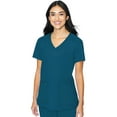 thumbnail image 2 of Med Couture 'Insight' 3 Pocket Top Scrub Top, 2 of 11