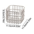 thumbnail image 3 of EGNMCR Kitchen Gadgets, Kitchen Accessories, Kitchen Utensils, Kitchen Tool Wall Mounted Stainless Steel Storage Basket Kitchen Organizer For Home Use Stainless Steel Basket, 3 of 6