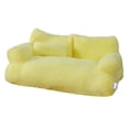 thumbnail image 4 of Cat Sofa Couch Comfortable Pet Bed Kennel Removable Cover Durable Nonskid Bottom Yellow, 4 of 9