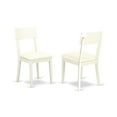 thumbnail image 3 of East West Furniture Norfolk 5-piece Wood Dining Set in Linen White, 3 of 4