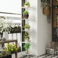 thumbnail image 6 of SUNMORY 65" Corner Shelf Stand, 5-Tier Industrial Corner Shelves, Wall Corner Bookshelf, Display Shelf Tall Shelf Plant Stand for Bedroom, Bathroom, Living Room, Corridor, 6 of 7