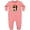 Mauve, variant on Surfing Retro Sunset for Surfer Baby Fleece Romper