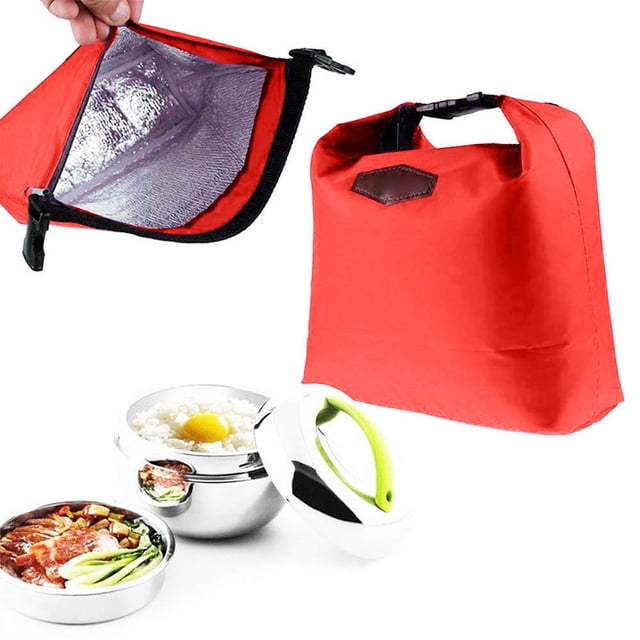 Lunch Bag 2 Stylish Thermal Cooler for Travel and Outdoor Picnics Ideal Ice Retention Lunch Kit for Meals and Adventures