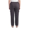 thumbnail image 4 of Turtle Bay New York Women's Elastic Stretch Waist Casual Denim Pull-on Cargo Pants, 4 of 6
