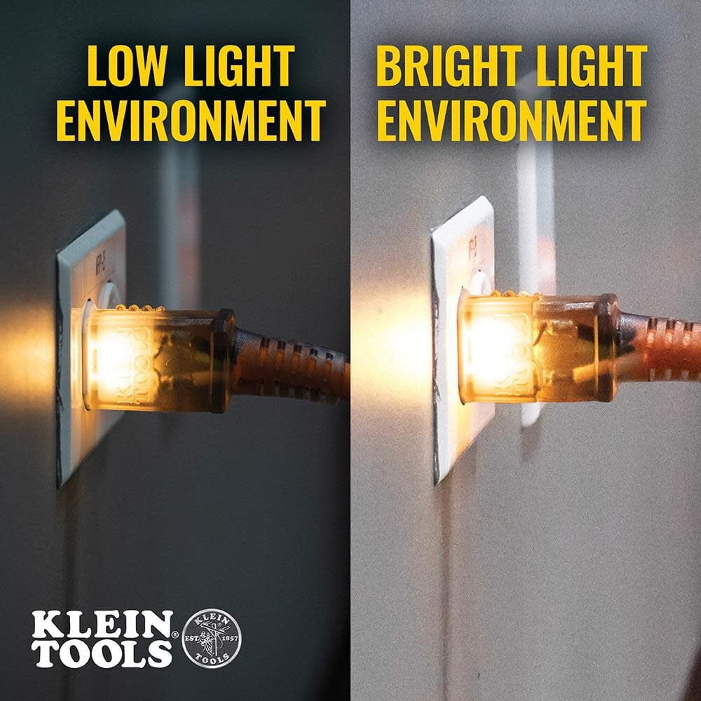 Klein Tools 25Ft Glow End Extension Cord